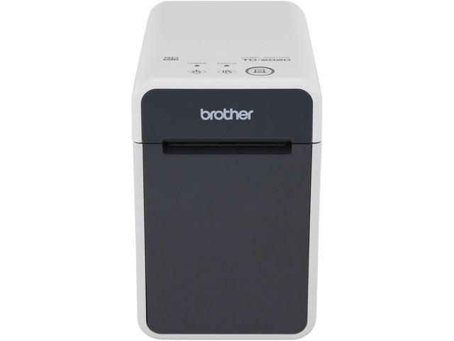 Brother TD2020 2-inch Desktop Thermal Printer for Labels, Receipts and Tags, 203dpi, 6ips, USB/Serial