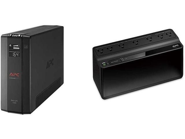 APC UPS 1500VA UPS Battery Backup and Surge Protector, BX1500M Backup Battery Power Supply, AVR, Dataline Protection