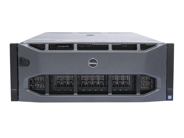 Dell PowerEdge R930 Server, 24 Bay, 4 x Intel Xeon E7-8860 18-Core CPUs, 128GB DDR4, 7.2TB SAS HDDs, RAID, DVD-ROM
