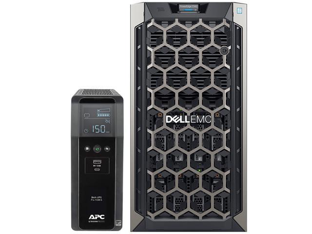 Dell PowerEdge T340 Tower Server for Dental Practices Including, Windows 2016 STD OS, APC UPS for Power Backup, Intel Xeon E-2124 4-Core 3.3GHz 8MB, 32GB DDR4 RAM, 8TB HDD, RAID, 3 Years Warranty
