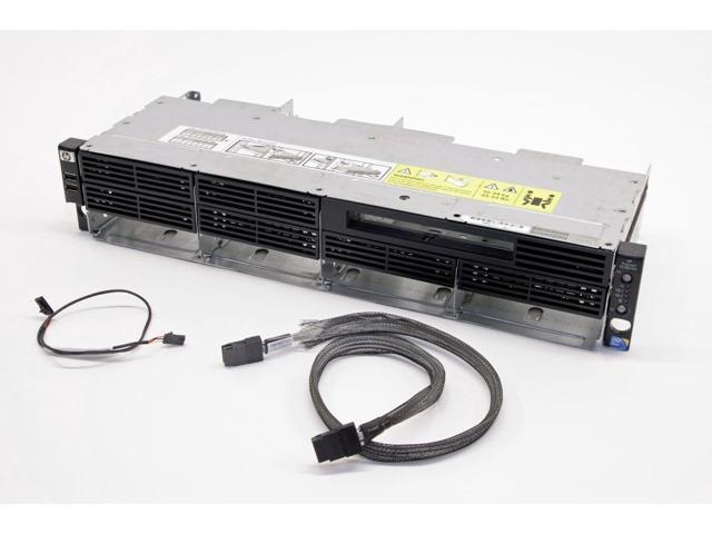 HP 507305-001 Proliant DL180 G6 4 8 HDD Backplane Cage Assembly w cables Bckpln