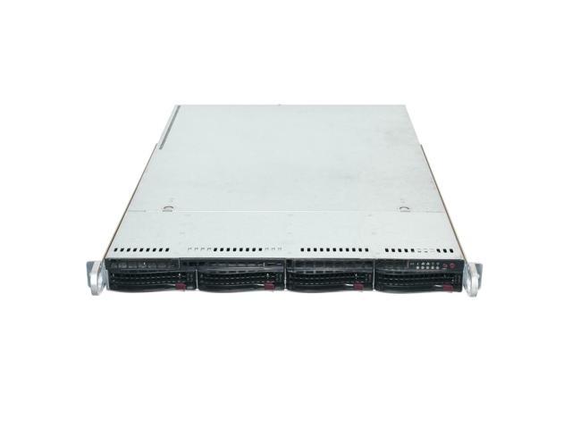 SUPERMICRO CSE-815TQ-R500UB X9DBU-IF 2x intel Xeon E5-2407 2.2GHZ 24GB 1U Server