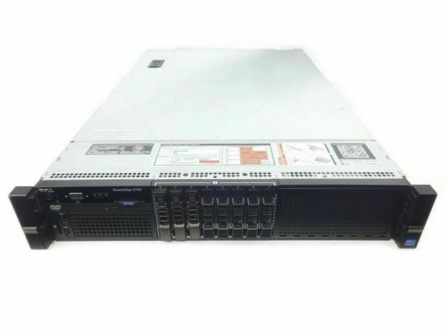 Dell Poweredge R720 Server 8x 2.5" Dual E5-2670 8-Core 2.6GHz 32GB RAM 3x 1TB HD