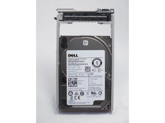 FVX7C DELL 2TB 7.2K SAS 2.5" 12Gb/s HDD W/TRAY