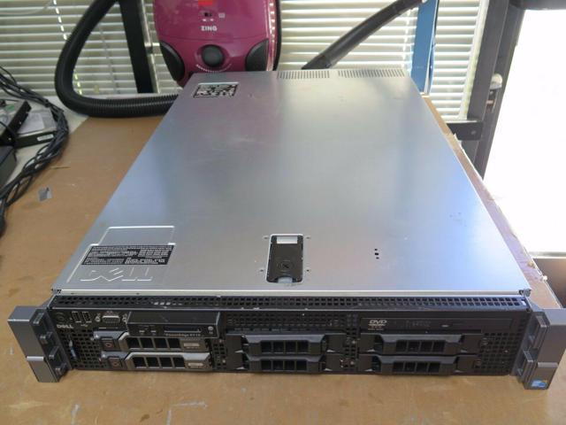 Dell PowerEdge R710 3.5" Dual E5620 Quad 2.4GHz 32GB 2x 300GB 15K HD DVD Dual PS