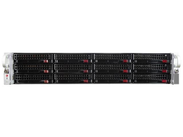 Supermicro SuperServer 6028U-TR4T+ 12 Bay LFF 2U Rackmount Server with X10DRU-i+, 2X Intel Xeon E5-2620 V4 2.1GHz 8 Core, 32GB DDR4, 8X Trays Included, 2X 1000W PSUs, Rails