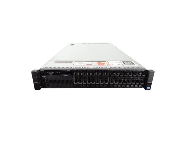 Dell PowerEdge R820 16 Bay SFF 2U Server, 4x E5-4640 V2 2.2GHz 10 Core, 64GB DDR3, 8x Trays, 2x 1100W PSUs