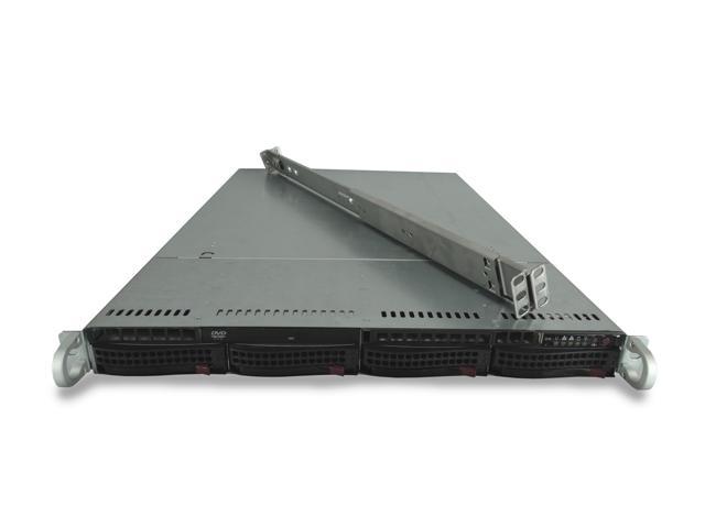 Supermicro 1U X9DRi-LN4F+ 2x E5-2695 V2 2.4GHz 12C 256GB 4x 2TB SATA 10GbE Rails