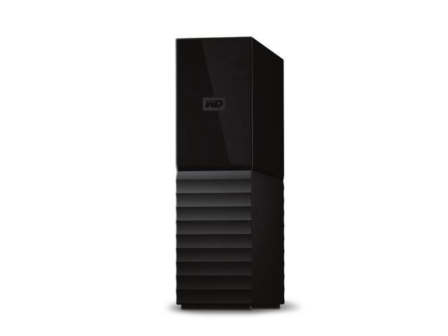 WD My Book WDBBGB0060HBK - Hard drive - encrypted - 6 TB - external (desktop) - USB 3.0 - 256-bit AES - black