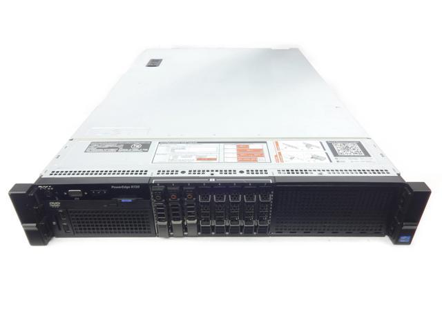 Dell Poweredge R720 8x 2.5 Server 2x QC 2.4GHZ 128GB 3x 146GB 15K H710 4x 1GB