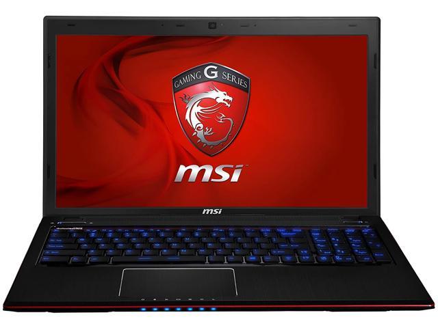 MSI GE60 20E 15.6" FHD Gaming Laptop ( Intel Core i7-4700MQ 2.4Ghz, 8GB Ram, 256GB  SSD + 750GB Hard Drive, Nvidia GeForce GTX 765M 2GB Graphics, Windows 10 Home ) Grade B