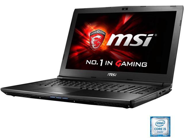 MSI GL62 6QF 15.6" FHD Gaming Laptop ( Intel Core i5-6300HQ 2.30Ghz, 8GB Ram, 500GB Hard Drive, Nvidia GeForce GTX 960M 2GB Graphics, Windows 10 Home ) Grade A