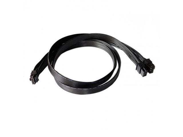 Cablecc 12VHPWR ATX3.0 PCI-E 5.0 Power Modular Cable to Dual ATX 8Pin for 3080 3090TI PSU 16Pin 12+4P Graphics Card