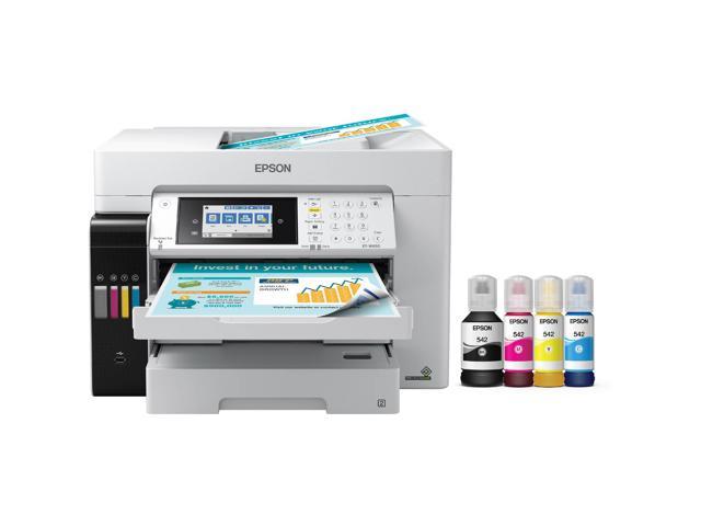 Epson C11CH71201 EcoTank ET-16650 Wide-format All-in-One Supertank Printer - Inkjet - 4800 x 1200 dpi - 4 x Built-In Tanks - 66,000 Pages - 99 Copies - ESC/P-R - Wi-Fi