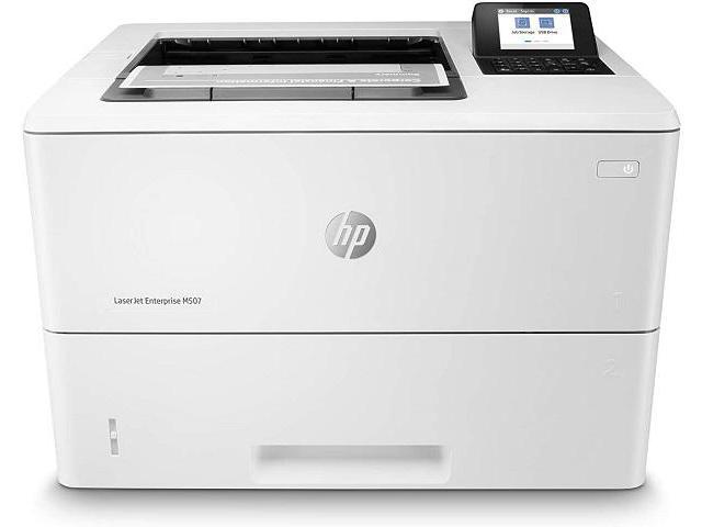 HP LaserJet Enterprise M507n Print Speed Black (ISO, letter): Up to 45 ppm Monochrome Laser Printer