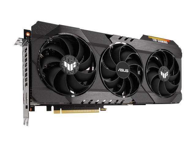 ASUS TUF Gaming NVIDIA GeForce RTX 3070 Ti OC Edition Graphics Card (PCIe 4.0, 8GB GDDR6X, HDMI 2.1, DisplayPort 1.4a, Dual Ball Fan Bearings, Military-Grade Certification, GPU Tweak II)