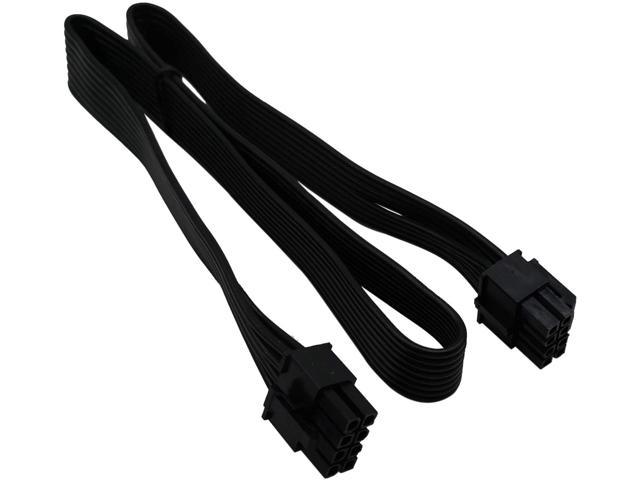 COMeap CPU 8 Pin Male to CPU 8 Pin (4+4 Detachable) Male EPS-12V Motherboard Power Adapter Cable for EVGA Modular Power Supply 25-inch(63cm)