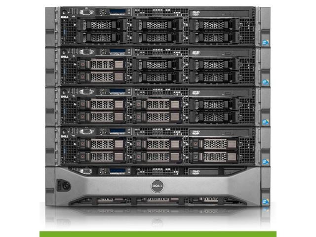 Dell PowerEdge R710 Virtualization Server 3.5" 2x2.66GHz X5550 16GB 2x 146GB