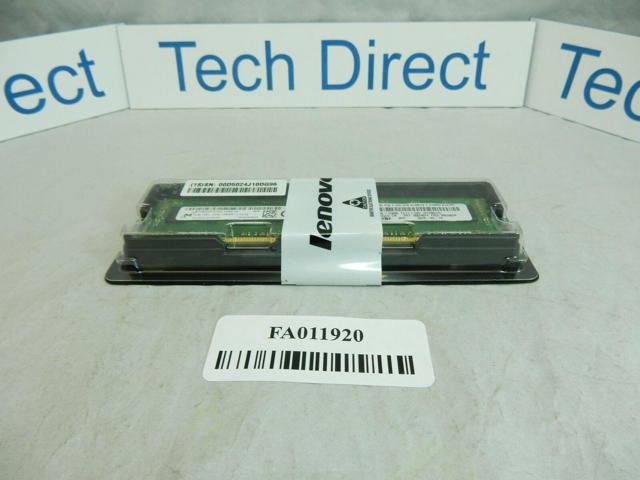 Lenovo MEMORY RAM 4GB PC3L 12800R DDR3 1066 240 RDIMM 00D5026 ZZ 00D5024 PIN
