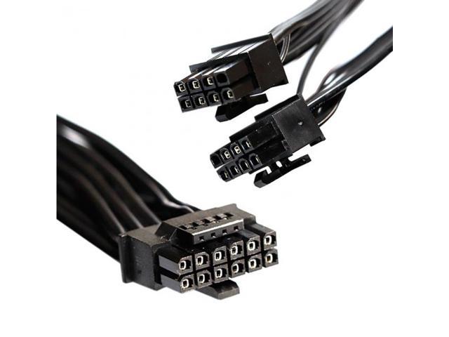 Xiwai 12VHPWR ATX3.0 PCI-E 5.0 Power Modular Cable to Dual ATX 8Pin for 3080 3090TI PSU 16Pin 12+4P Graphics Card