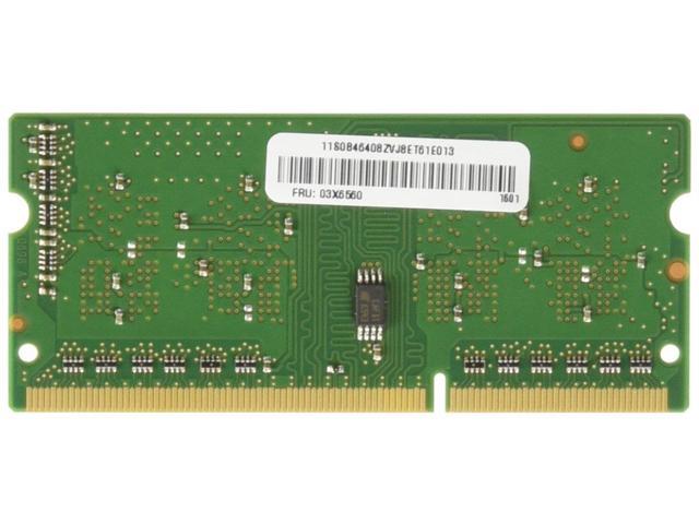 Lenovo RAM Memory 1 x 2GB DDR3 SDRAM 2 DDR3 1600 DDR3 0A65722