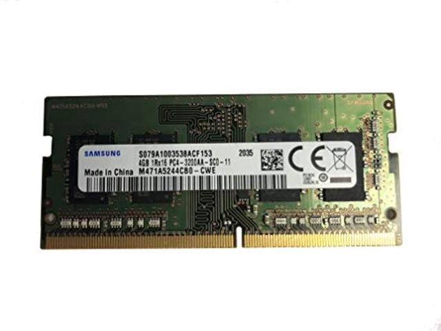 samsung 4gb ddr4 3200mhz pc4-25600 1.2v 1r x 16 sodimm laptop ram memory module m471a5244cb0