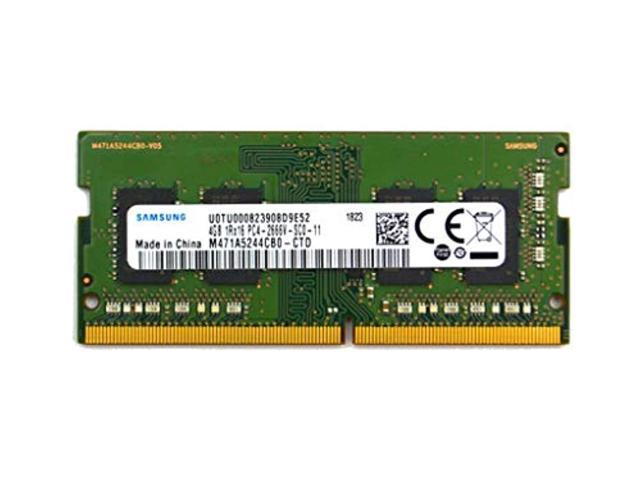 samsung 4gb 1rx16 ddr4 pc4-21300 2666mhz 260-pin laptop memory m471a5244cb0-ctd