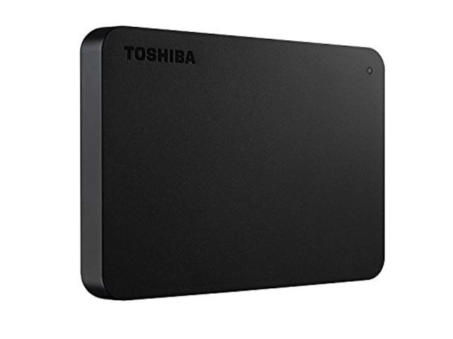 TOSHIBA 2TB Canvio Basics Portable Hard Drive USB 3.0 Model HDTB420EK3AA Black
