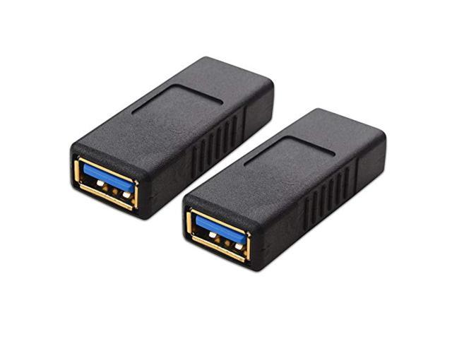 cable matters 2-pack usb 3.0 coupler (usb female to female adapter)