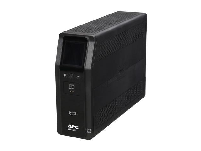 APC Sine Wave UPS Battery Backup & Surge Protector, 1500VA, APC Back-UPS Pro (BR1500MS) Bundle Including 16GB DataTraveler