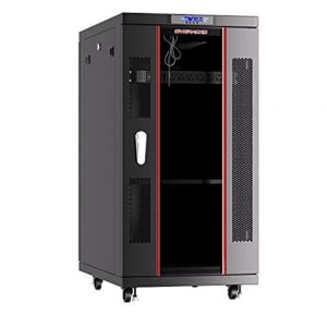 Server Rack – Locking Cabinet – Network Rack – Av Cabinet – 27 U – Rack Mount – Free Standing Network Rack- Server Cabinet – Caster Leveler – Rack Shelf – Cooling Fan – Thermostat – PDU Sysracks