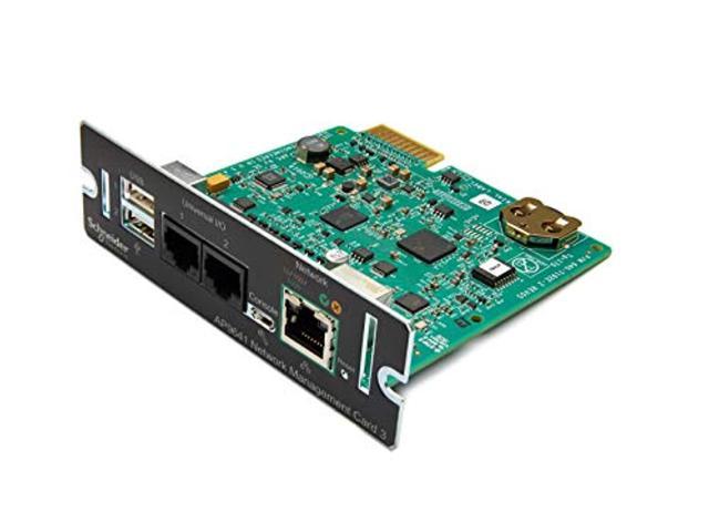 APC UPS Network Management Card 3 with 2 USB Ports and Temperature Monitoring, Newest Model 2020 (AP9641) (AP9641)