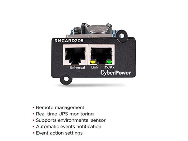 CyberPower RMCARD205 UPS  and  ATS PDU Remote Management Card (RMCARD205)