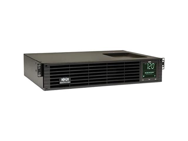 Tripp Lite UPS Smart 750VA 600W 120V LCD USB DB9 Ext Run WEBCARDLX 2URM (SMART750RMXL2UN) (SMART750RMXL2UN)