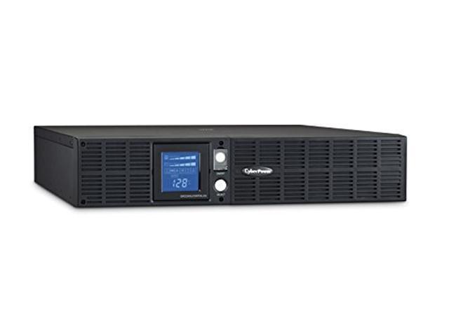 CyberPower OR2200LCDRTXL2U Smart App LCD UPS System, 2190VA/1650W, 8 Outlets, AVR, 2U Rack/Tower Black (OR2200LCDRTXL2U)