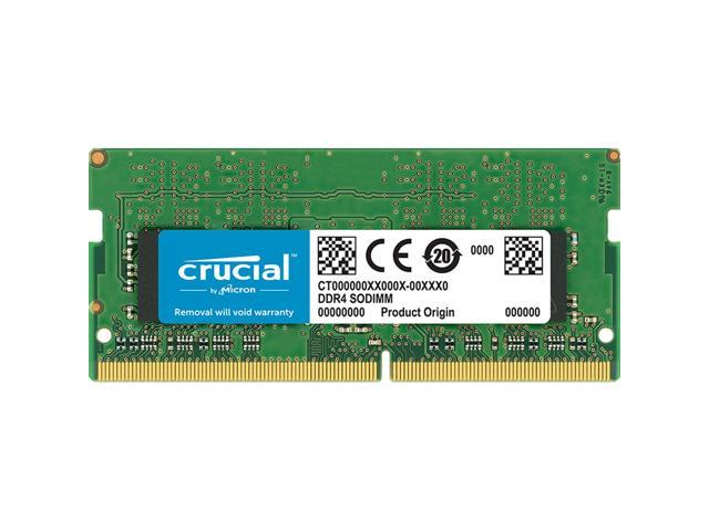 Crucial 4GB Single DDR4 2666 MT/s (PC4-21300) CL19 x16 SODIMM 260-Pin Memory - CT4G4SFS6266