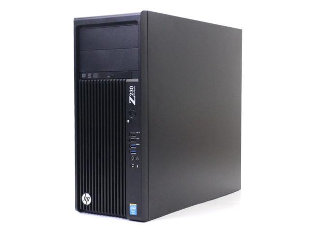HP Z230 Tower Workstation, Intel Core i7-4790, 8GB DDR3, Nvidia Quadro P400, 256GB SSD + 500GB HDD