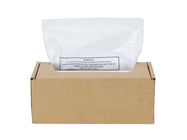 Powershred Waste Bags for AutoMax 500C and 300C Auto Feed Shredders 50 Bags Ties 3608401