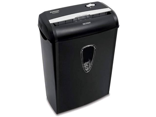 AS890C 8Sheet CrossCut PaperCredit Card Shredder with Basket