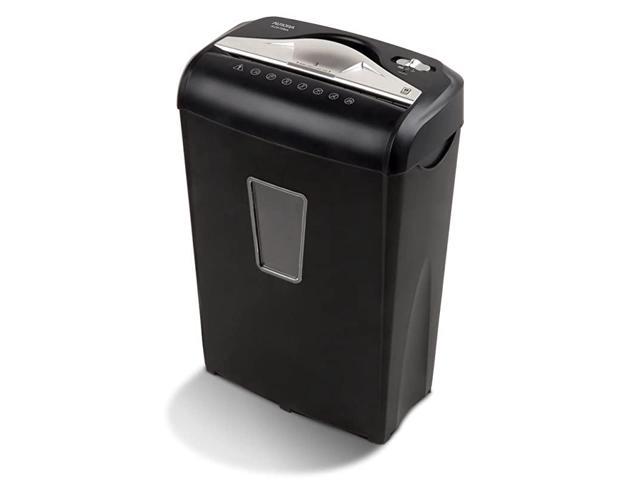 AU870MA HighSecurity 8Sheet MicroCut Paper Credit Card Shredder Black