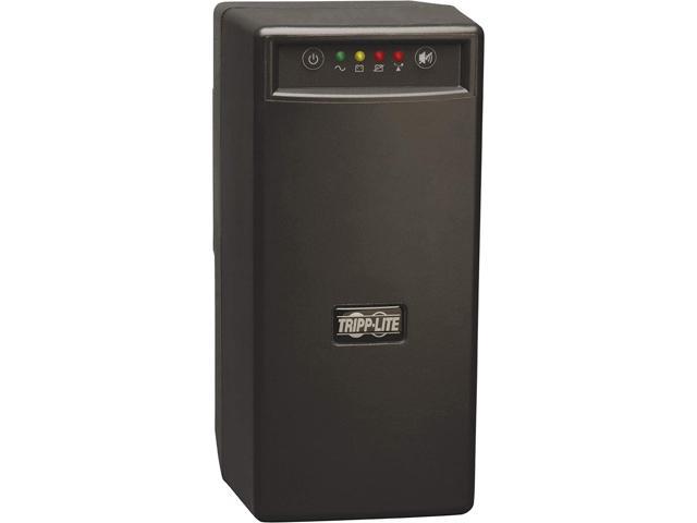 Tripp Lite BC600SINE 600VA 375W UPS Battery Back Up Pure Sine Wave PFC Tower 120V USB, 6 Outlets Black