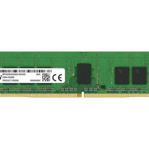 Micron 16GB DDR4 3200 ECC/REG CL22 1Rx8 1.2V SDRAM RDIMM Server Memory Module – MTA9ASF2G72PZ-3G2B1