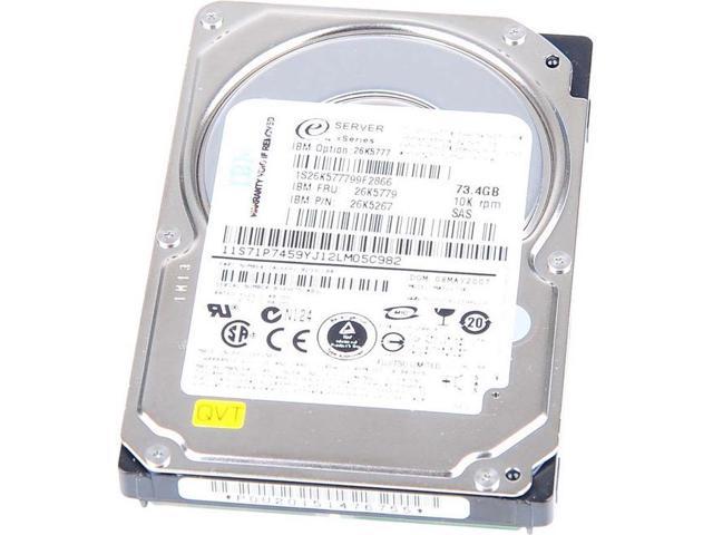 IBM 26K5779 73 GB Hard Drive - 2.5" Internal - SAS (3Gb/s SAS)