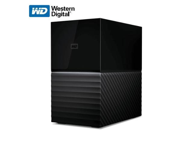 WD 36TB My Book Duo Desktop RAID External Hard Drive 256-Bit AES Encryption - USB 3.2 Gen1 (WDBFBE0360JBK-NESN)