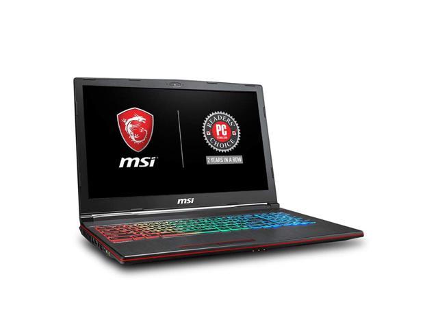 MSI GP63 15.6" Premium High Performance IPS WideView Gaming Laptop (1920x1080), 8th i7-8750H (6 cores), 16GB RAM, 512GB NVMe SSD+1T HDD  NVIDIA GeForce GTX 1060 6G, VR Ready, RGB KB,120HZ