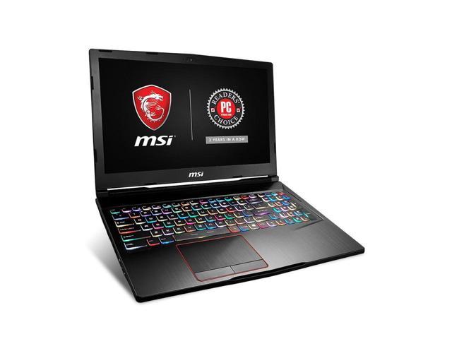 MSI GE63  15.6" 120Hz 3ms Extreme Gaming Laptop i7-7700HQ 2.8GHz GTX 1070 8G 16GB RAM 128SSD 1TB HDD Windows 10