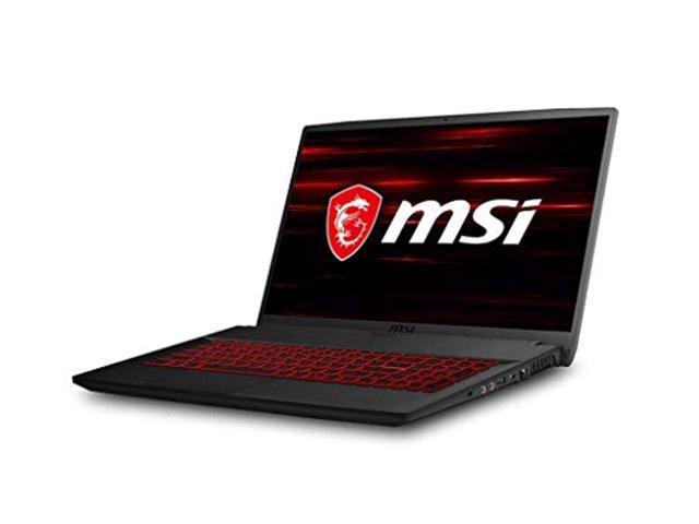 MSI GF75 17.3" Gaming Laptop Intel Core i5-9300H 2.4GHZ 8GB RAM 512GB SSD 120Hz GTX 1650 4G Ultra-thin, narrow-edge, high-resolution IPS Aluminum Black Backlit Keyboard