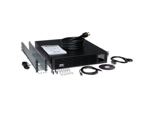 Tripp Lite 3000VA Smart UPS Back Up, Sine Wave, 2250W Line-Interactive, 2U Rackmount, Extended Run Option, LCD, USB, DB9 (SMART3000RM2U) (SMART3000RM2U)