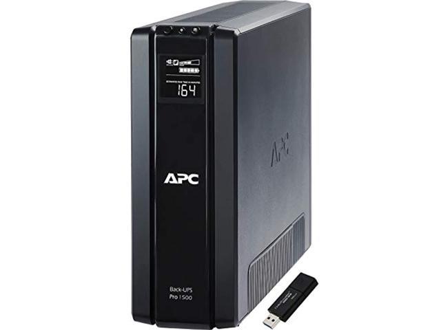 APC UPS Battery Backup  and  Surge Protector with AVR, 1500VA, APC Back-UPS Pro (BR1500G) Bundle Including 16GB DataTraveler (BR1500G)
