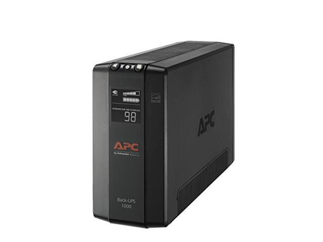 APC UPS 1000VA UPS Battery Backup and Surge Protector, BX1000M Backup Battery Power Supply, AVR, Dataline Protection